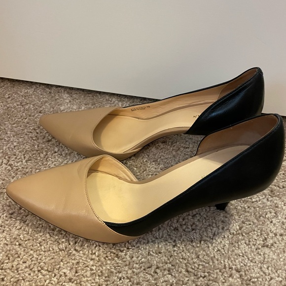 Cole Haan leather 3” high heels (size 9M) - Picture 1 of 4